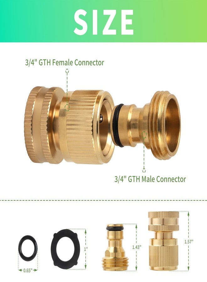 PELTEFLU Garden Water Pipe Quick Connect (6 Set) - Image 2