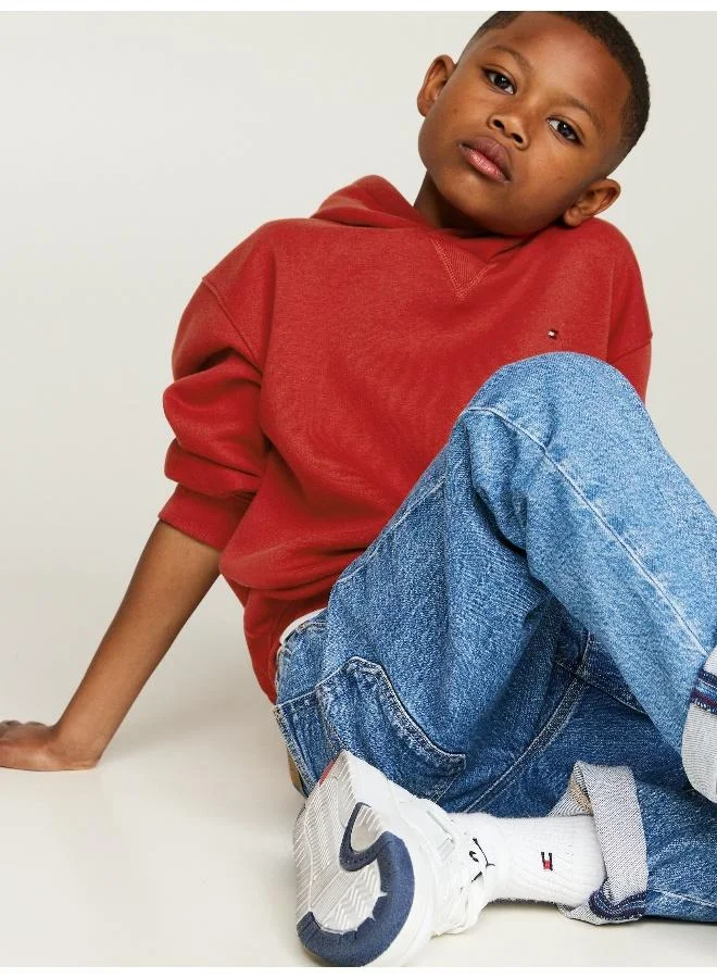 تومي هيلفيغر Youth Logo Hoodie