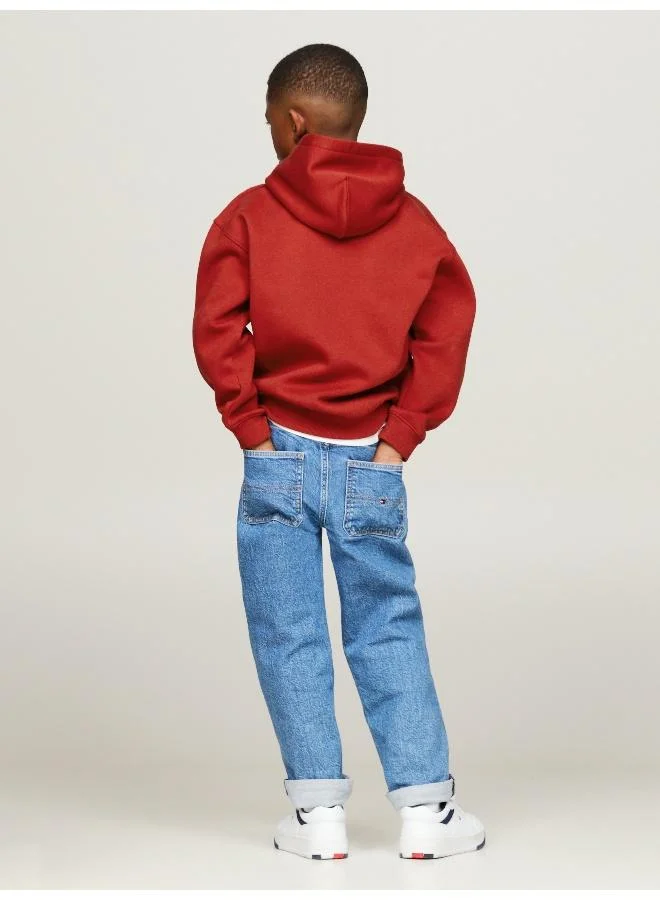 تومي هيلفيغر Youth Logo Hoodie
