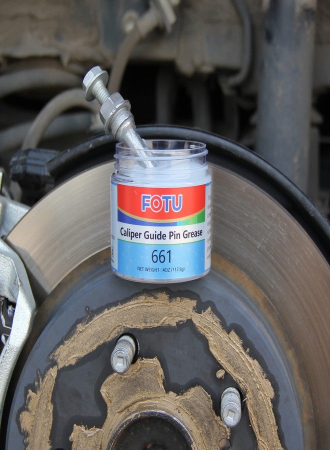 FOTU 661 Brake Grease & Lubricants - Silicone Brake Grease, Brake Caliper Grease, Caliper Grease, Brake Grease/Lubricant, Brake Lube, Brake Grease and Pin Grease (4 Oz x 1-Pack) - Image 5