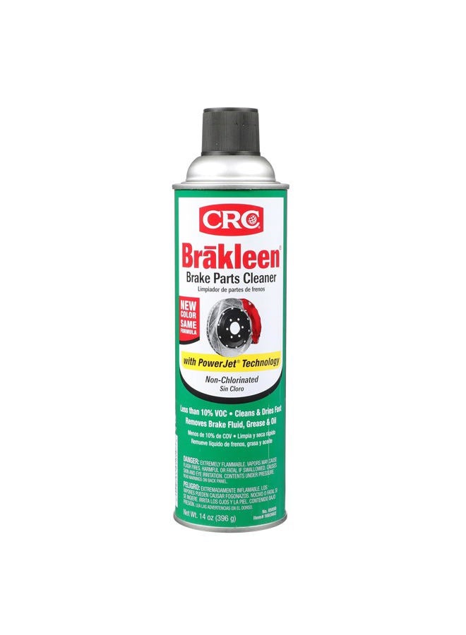CRC Brakleen (05050-12PK) Chlorine Free Brake Parts Cleaner with PowerJet Technology, 14 oz, (Pack of 12) - Image 1