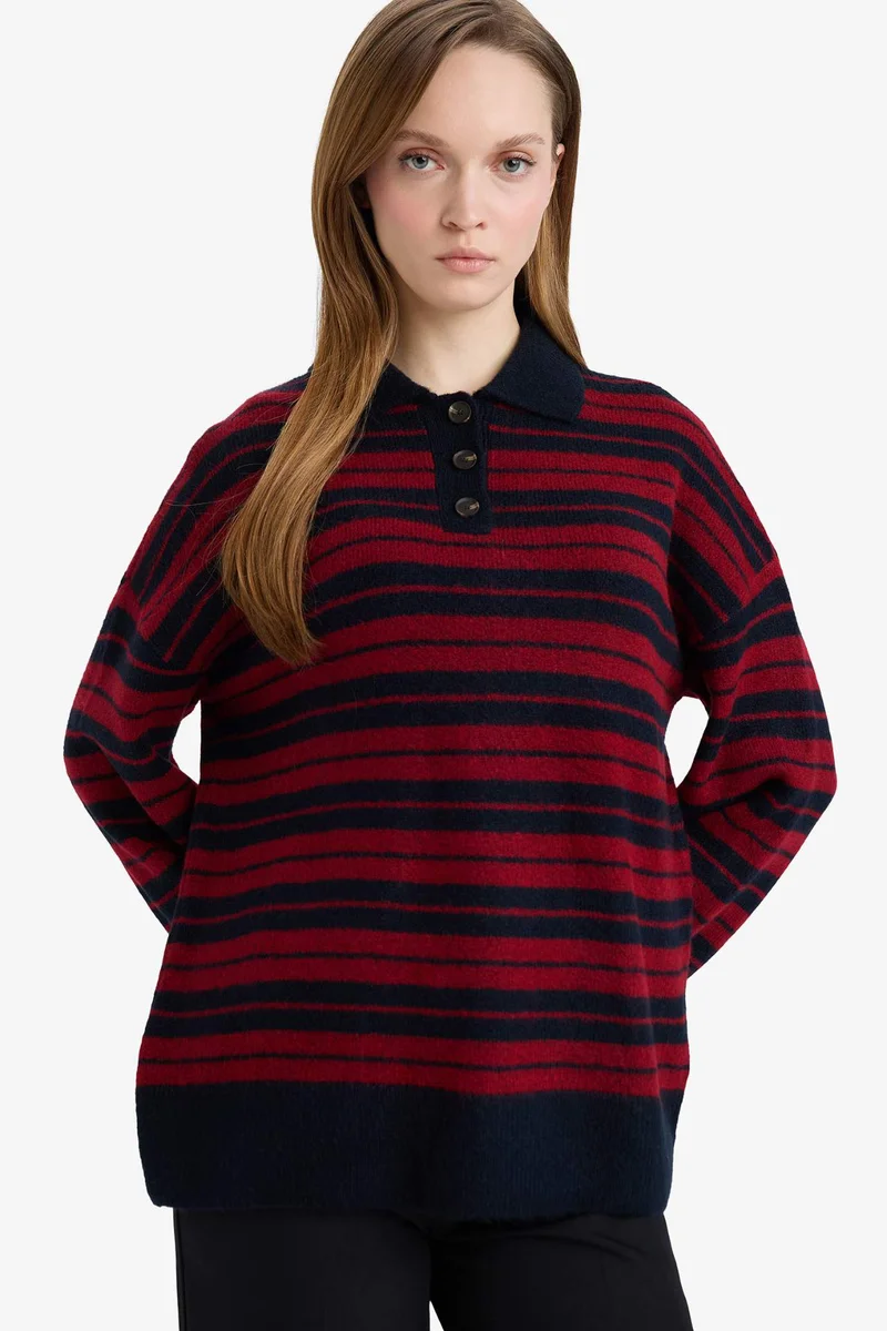 ديفاكتو Loose Fit Knitwear Tunic