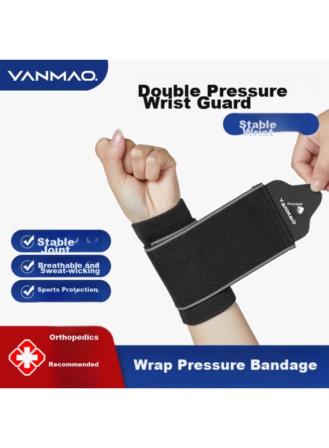Yanmao Wrist Guard, Tendon Sheath Sprain Brace, Wrist Support, Compression Wristband, Wrist Joint Fixation Sleeve, Women's Special Single - Image 1