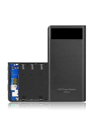 Digital 18650 Battery Box DIY Power Bank Case Kit with Type-CBlack/Micro + Type-C Black/Micro + Type-C - pzsku/Z2A0133813648587190BEZ/45/_/1720116434/cb6fb031-3d6e-4f07-9aaf-01d4df0bc2b7