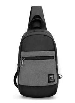 ARCTIC HUNTER XB00060 7.9-Inch Tablet Crossbody Sling Chest Waterproof Bag, Dark Grey  - Image 1