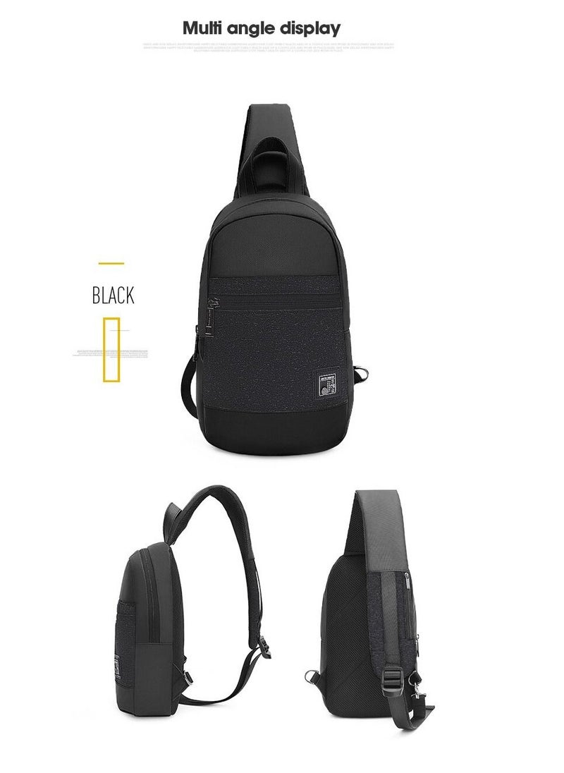 ARCTIC HUNTER XB00060 7.9-Inch Tablet Crossbody Sling Chest Waterproof Bag, Dark Grey  - Image 2
