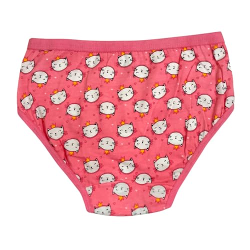 DChica Essentials Printed Cotton Panties for Girls | Comfortable Mid-Waist Hipster Panty with Stretchable Soft Inner Elastic | Kids Full Coverage Breathable Briefs, (Multicolor_12 Years-14 Years) - Image 5