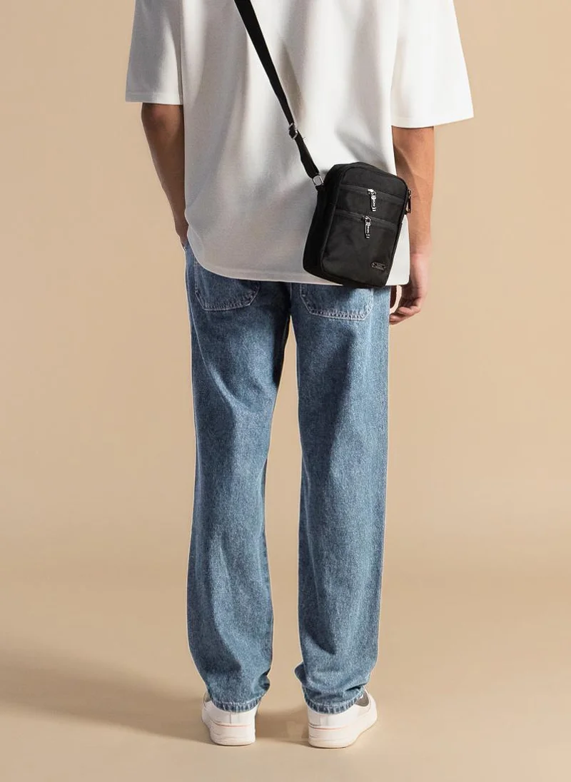 شايبس COMFORT STRAIGHT FIT DENIM TROUSERS