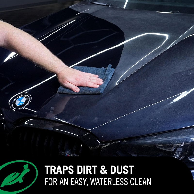 TurtleWax Hybrid Solutions Ceramic 3-in-1 Car Detailer, Waterless Car Wash, Long-lasting HydrophobicWax Protection and High Gloss Shine, Safe For All Exterior Surfaces, 32 oz (Pack of 2) - Image 4