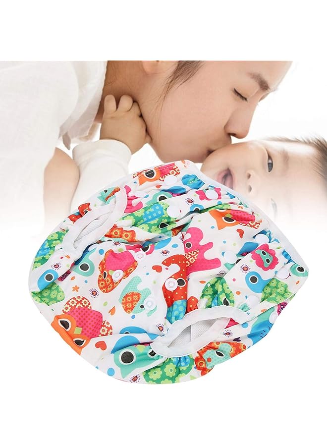 LZMY Reusable Swim Diapers Swim Diaper Reusable Waist Adjustable Washable Waterproof For Baby Shower Gifts For Swimming(D20) - Image 4