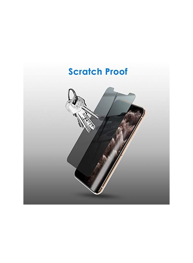 Jetech Privacy Screen Protector For Iphone 11 Pro Max And Iphone Xs Max 6.5-Inch, Anti Spy Tempered Glass Film, 2-Pack  - Image 4