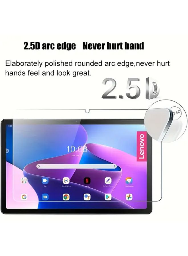 2 Pack Tempered Glass Screen Protector For Lenovo Tab M11 HD 11 Inch K11 2024 9H Hardness Bubble Free - Image 3