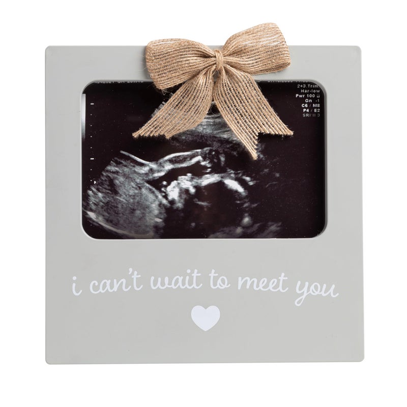 Kate & Milo Sonogram Frame, Ultrasound Picture Frame With Charm, Baby Gift for Expecting Parents, Ideal Pregnancy, Shower and Nursery DÃ©cor - Image 1