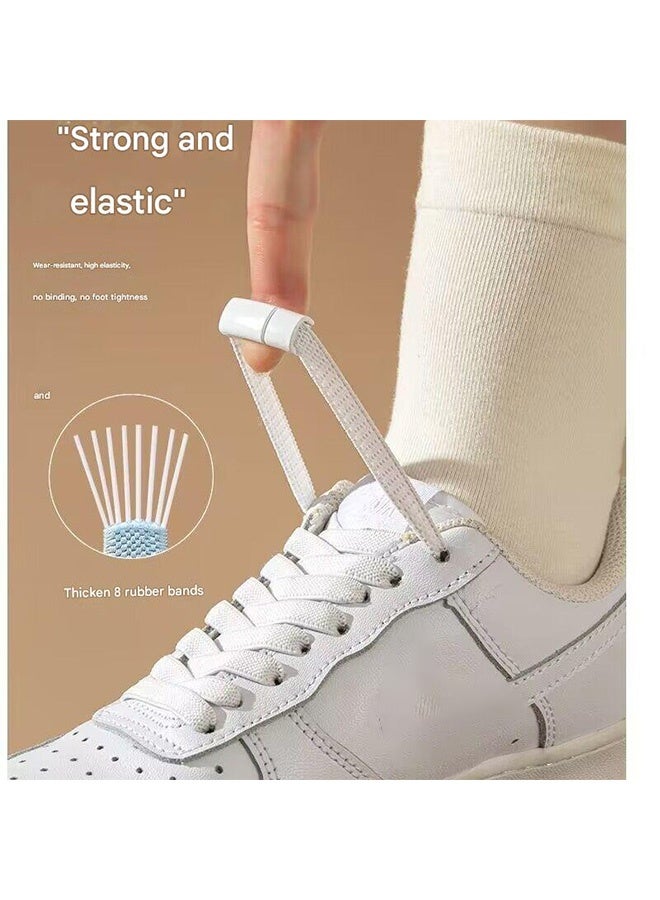 سوفي أربطة أحذية مرنة بدون ربط - زوجان (4 أربطة) بنظام قفل لراحة وسهولة فائقة - Image 3