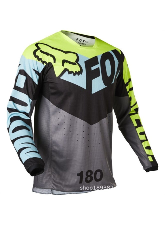 Fox Men's Outdoor Cycling Suit Off-road Road Mountain Bike Cycling Tops - Image 1