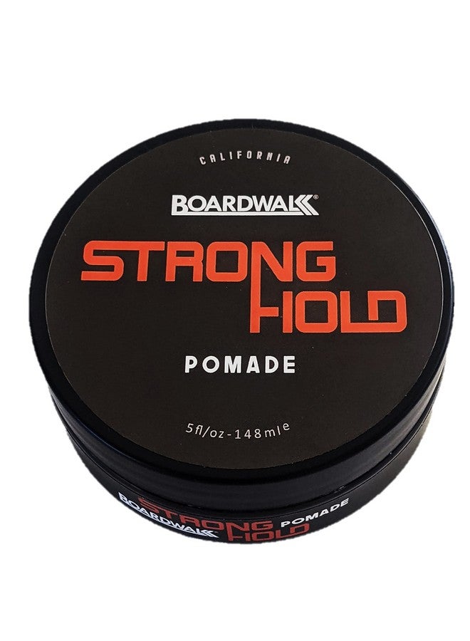 Boardwalk Pomade Oardwalk Pomade Strong Hold Pomade 5Oz Aloe Vera Pomade Vegan Pomade For Men - Image 1