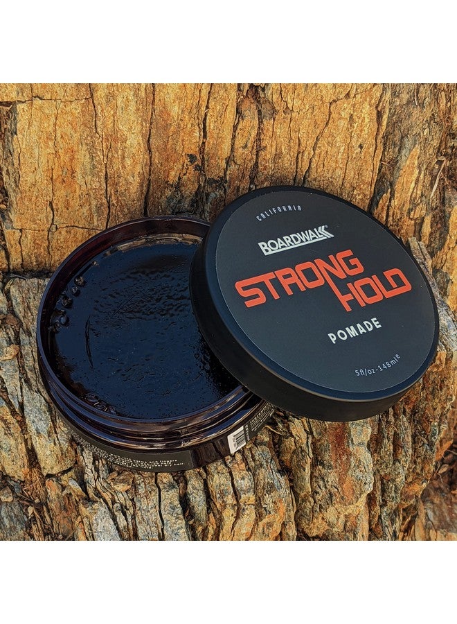 Boardwalk Pomade Oardwalk Pomade Strong Hold Pomade 5Oz Aloe Vera Pomade Vegan Pomade For Men - Image 3