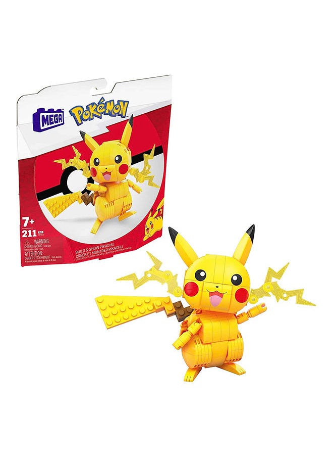 MEGA Pokémon - Build And Show Pikachu [O/S]  - Image 1