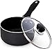 Utopia Kitchen 2 Quart Nonstick Saucepan with Glass Lid - Induction Bottom - Multipurpose Use for Home Kitchen or - Image 2