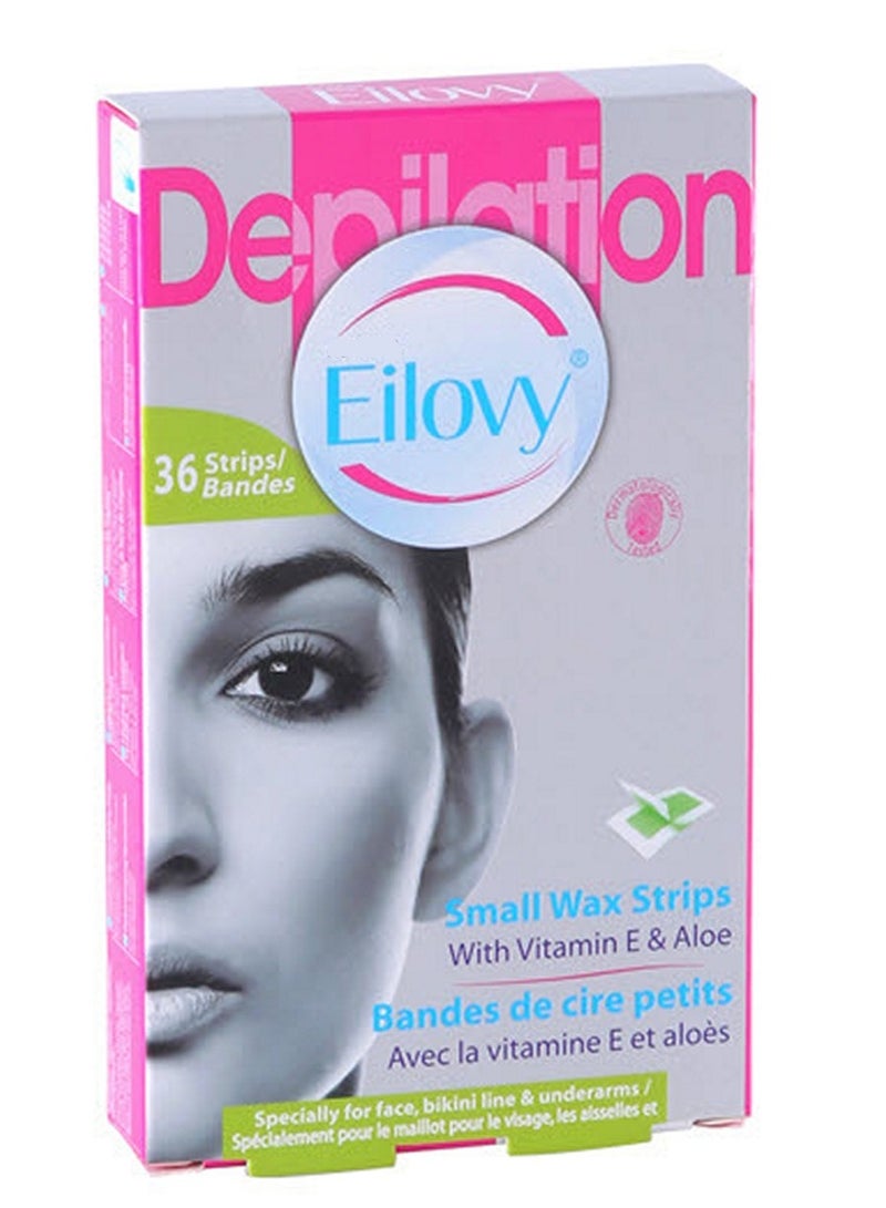 Eilovy Small Wax Strips 36 Pieces Pack - Image 1