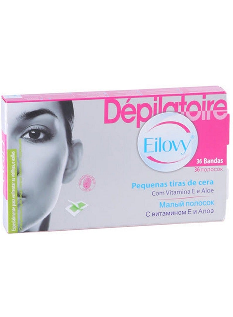 Eilovy Small Wax Strips 36 Pieces Pack - Image 2