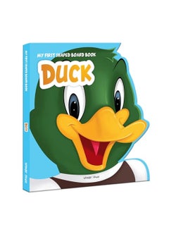 Wonder House Books My First Shaped Board Book Duck DieCut Animals Picture Book for Children 