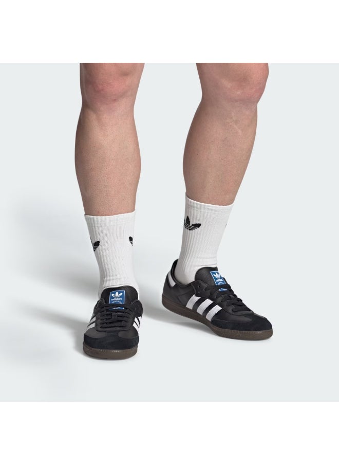 Adidas - Samba OG Shoes - Core Black / Cloud White / Gum - Image 1
