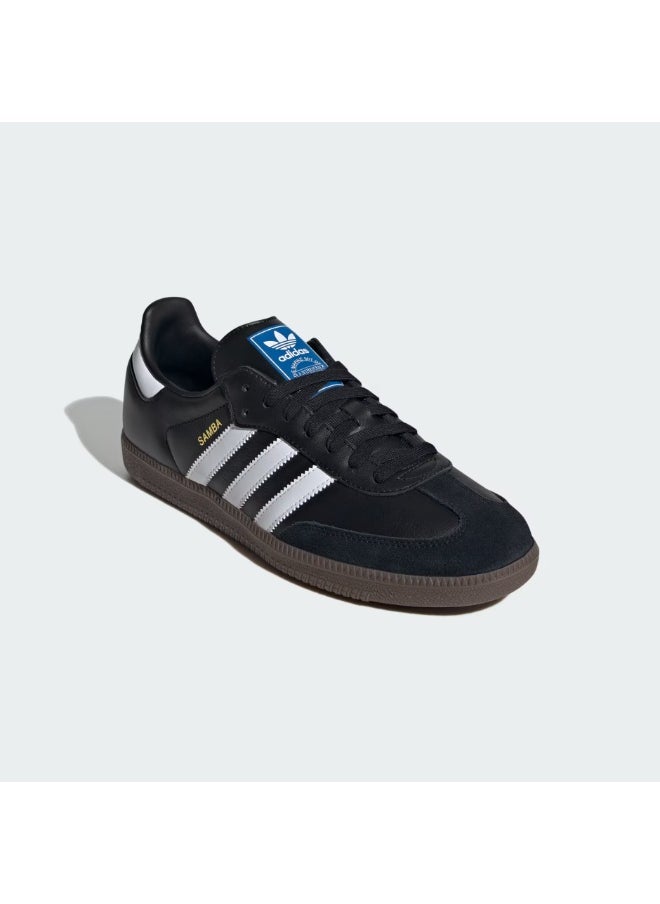 Adidas - Samba OG Shoes - Core Black / Cloud White / Gum - Image 1