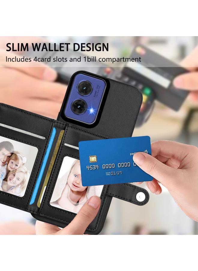 S-TOP Case For Motorola Moto G85 EU Version Button Card Bag RFID Anti-theft Phone Case - Image 5