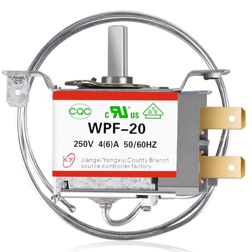 HouseUp Mini Fridge Thermostat, Universal WPF-20 Freezer Thermostat Controller 2pin / Compatible with wpf16 and wpf18【Can Provide Installation Tutorial】 - Image 1
