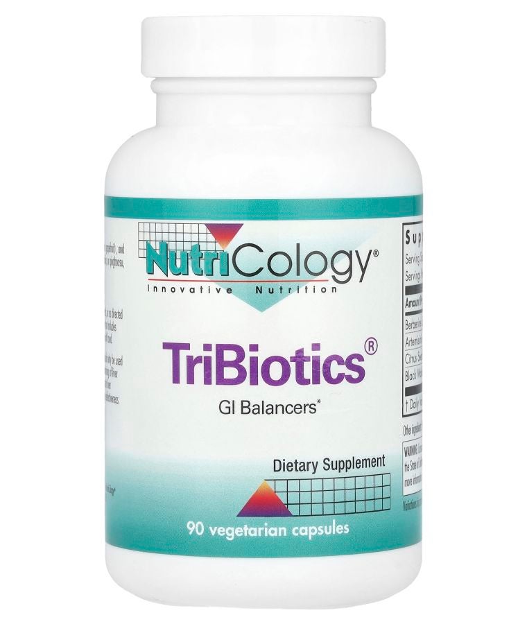 Nutricology TriBiotics® GI Balancers 90 Vegetarian Capsules