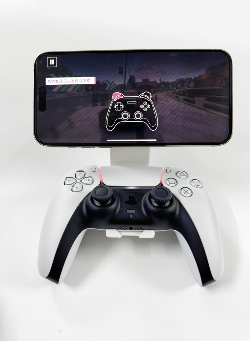 PS5 Handle Magsafe Mobile Game Stand,DualSense Iphone Holder，Equipped with magnetic stickers, supporting Android phones - view 2