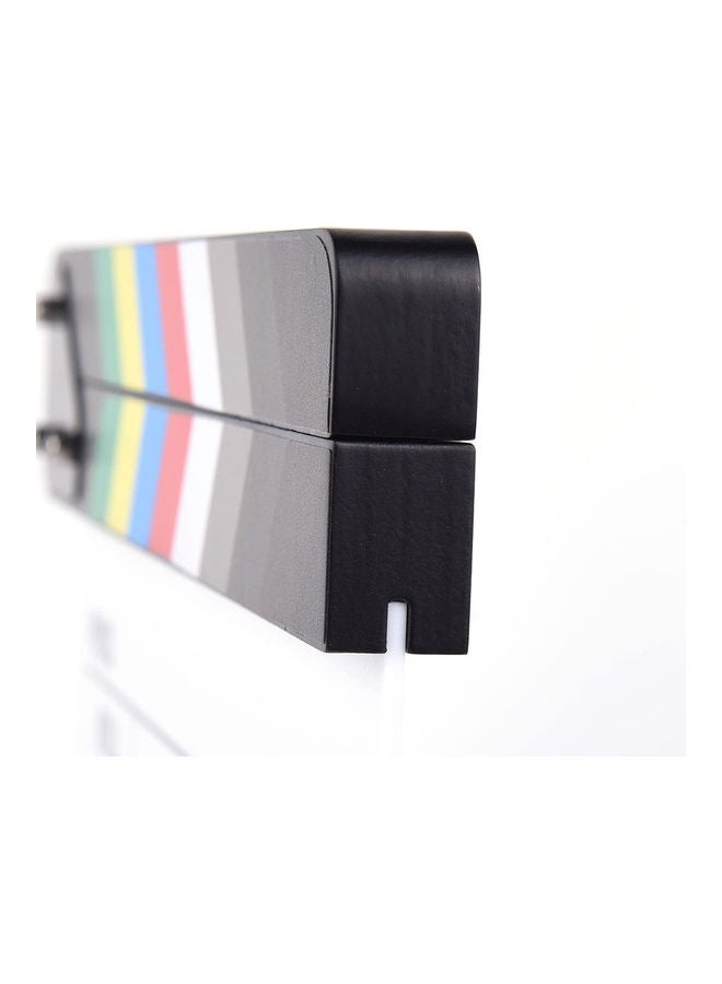 Wownect Professional Clapperboard White - Image 5