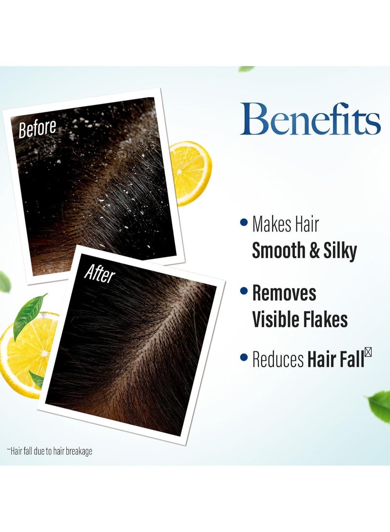 Kesh King Ayurvedic Anti-Dandruff Shampoo | Reduces hair fall | Soothes itchy scalp | No Paraben & No Silicon | 21 natural ingredients | Enriched with curd, lemon & neem | 600 ml - Image 5