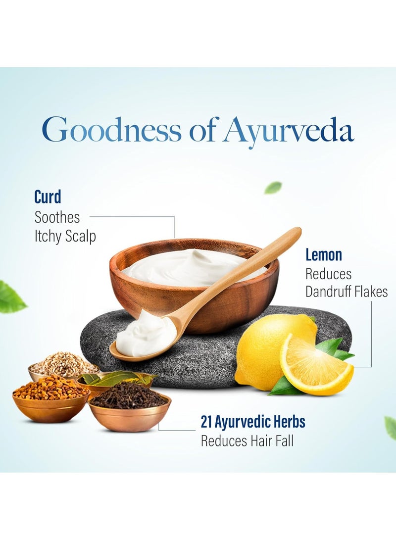 Kesh King Ayurvedic Anti-Dandruff Shampoo | Reduces hair fall | Soothes itchy scalp | No Paraben & No Silicon | 21 natural ingredients | Enriched with curd, lemon & neem | 600 ml - Image 4