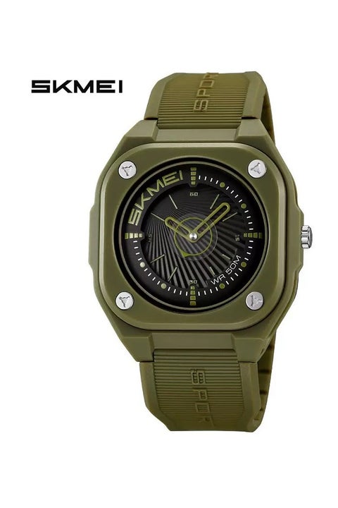 ساعة رياضية بتصميم جديد، حزام من البولي يوريثان، متعددة الوظائف، مقاومة للماء، قرص مؤشر، هدية للرجال والنساء