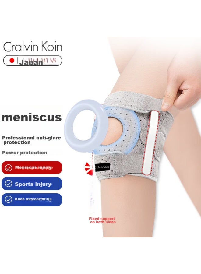 Cralvkoin Sports Knee Brace, Warm, For Arthritis, Meniscus Injury, Effusion, Knee Protection, Professional Running And Hiking Gear - Image 1
