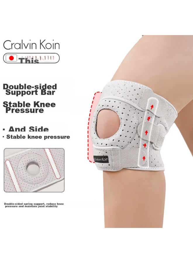Cralvkoin Sports Knee Brace, Warm, For Arthritis, Meniscus Injury, Effusion, Knee Protection, Professional Running And Hiking Gear - Image 5