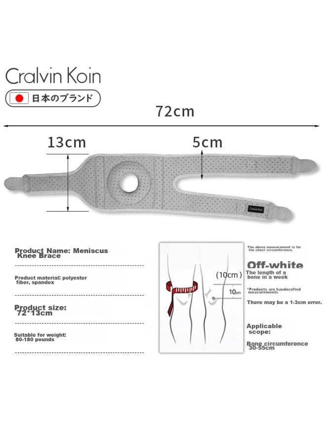 Cralvkoin Sports Knee Brace, Warm, For Arthritis, Meniscus Injury, Effusion, Knee Protection, Professional Running And Hiking Gear - Image 3