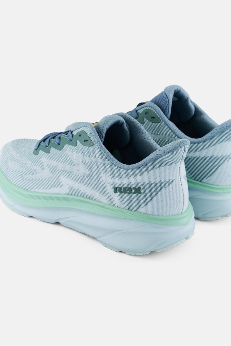 RBX Men Brand Logo Lace Up Training Shoes, Light Blue  - Image 3