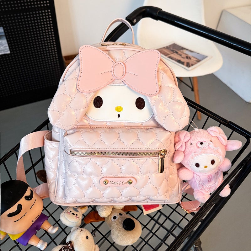 Cute My Melody Backpack for Women - Lightweight Cartoon Small Bag - Image 3