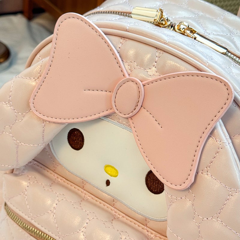 Cute My Melody Backpack for Women - Lightweight Cartoon Small Bag - Image 2