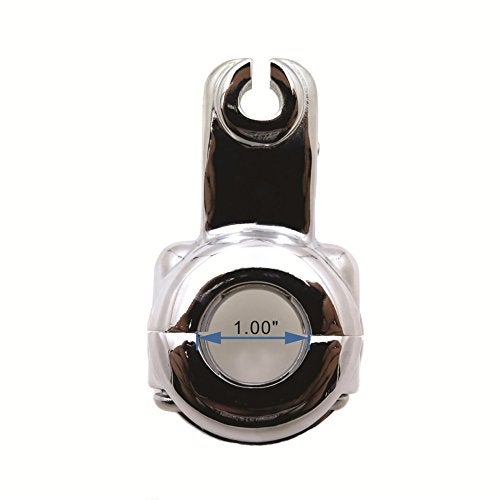 XKMT-Chrome Clutch Lever Mount Bracket Clutch Bracket Compatible With Harley 2008-later Dyna / 2008-2014 Softail (Street Bob FXDB/Wide Glide FXDWG/Switchback FLD [B01MRLRMTX] - Image 2