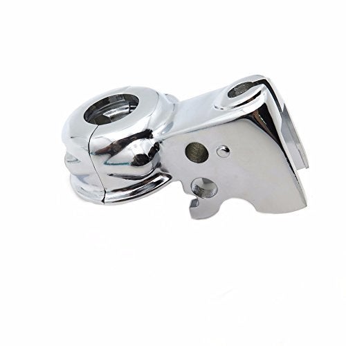 XKMT-Chrome Clutch Lever Mount Bracket Clutch Bracket Compatible With Harley 2008-later Dyna / 2008-2014 Softail (Street Bob FXDB/Wide Glide FXDWG/Switchback FLD [B01MRLRMTX] - Image 1