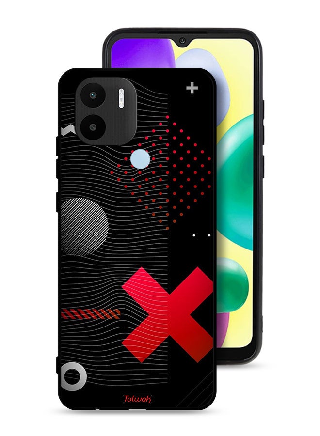 Tolwak Xiaomi Redmi A1 Plus Protective Case Cover Cross Sign - Image 1