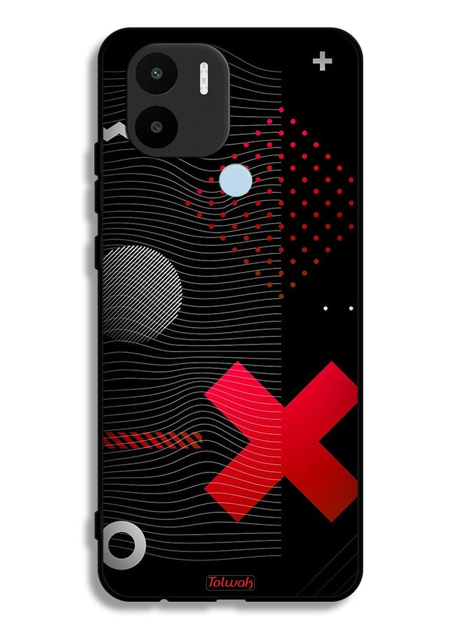 Tolwak Xiaomi Redmi A1 Plus Protective Case Cover Cross Sign - Image 2