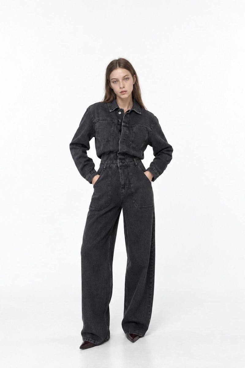 SQUALO Women's Cotton Jumpsuit - Image 3