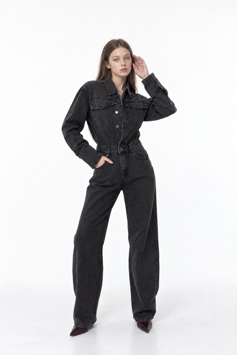 SQUALO Women's Cotton Jumpsuit - Image 4
