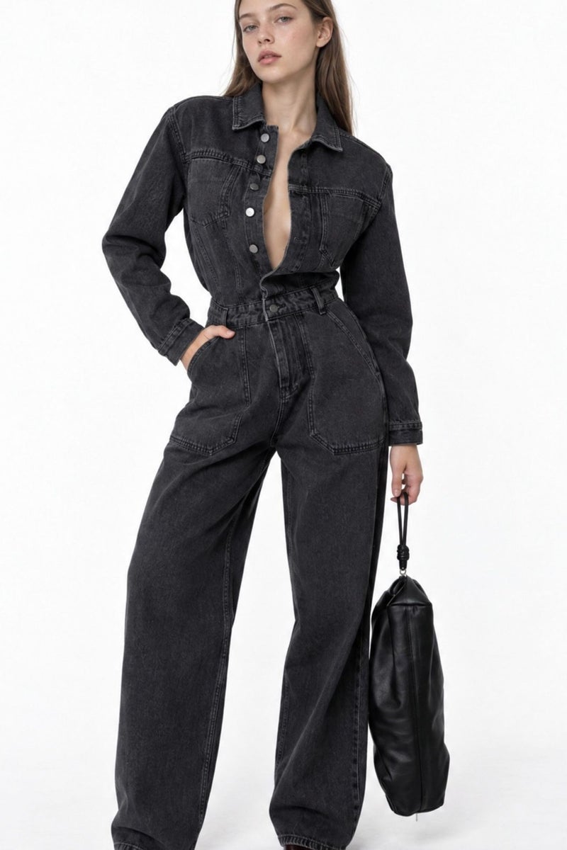 SQUALO Women's Cotton Jumpsuit - Image 1