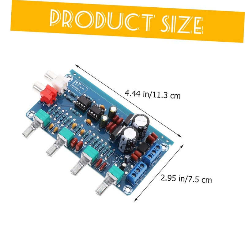Digital Subwoofer Amplifier Board Module with Preamp Treble Bass Volume Control - Image 2